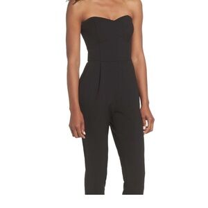 Adelyn Rae strapless jumsuite, new